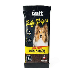 Snack voor honden Bult Tasty stripes Duck Eend 150 g