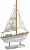 Decoratieve figuren DKD Home Decor Grijs Hout Polyester (29 x 6 x 42 cm)