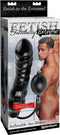 Fetish Fantasy Extreme FF Ass Blaster - Anale Dildo - Zwart - Opblaasbaar