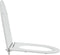 vidaXL - Snelle - Afneembare - WC-zitting - met - Zachte - Sluiting - Duroplast - Wit
