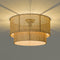 Nolt Kaya - Plafondlamp - E27 - Jute - ⌀ 45cm - Bruin