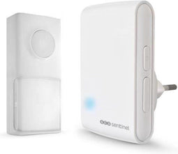 SCS SENTINEL EcoBell 100 Chime draadloos en plug-in zonder batterij