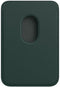 Apple Leren Kaarthouder met MagSafe - Geschikt voor Zoek mijn - Bosgroen