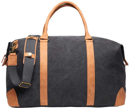 Bosler RCS Gerecycled Canvas Duffeltas - Zwart
