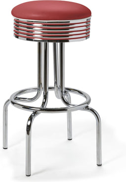 Bel Air Retro Barkruk BS-28-77 Rood