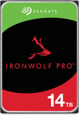 Seagate IronWolf Pro - Interne harde schijf - NAS HDD - 14 TB - 7200 RPM - 256MB Cache
