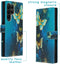 iMoshion Hoesje Geschikt voor Samsung Galaxy S23 Ultra Hoesje Met Pasjeshouder - iMoshion Design Softcase Bookcase - Blauw / Blue Butterfly