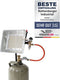 Rothenberger Industrial Eco +Piëzo 35985 - Gasbrander 4.2 kW - Piëzo-ontsteking - Kleurloos
