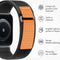 imoshion Nylon Trail bandje - Geschikt voor Apple Watch 1, 2, 3, 4, 5, 6, 7, 8, 9, 10, SE, Ultra (2) - 44/45/46/49 mm - Zwart - One Size