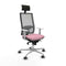 Bureaustoel met hoofdsteun Piqueras y Crespo 4B086G1 Roze