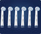 Oral-B Opzetborstels Sensitive Clean 6 stuks