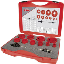 RUKO 106303 - Gatenzaagset 12-delig - HSS bi-metaal met combi-vertanding (1 set)
