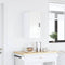 vidaXL - Keukenwandkast - Porto - bewerkt - hout - hoogglans - wit