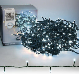 LED-verlichting 480 LED's 36 meter wit