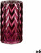 Vaas Getailleerd Oor (van tarwe) Roze Kristal 11,3 x 19,5 x 11,3 cm (6 Stuks)
