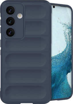 imoshion Hoesje - Geschikt voor Samsung Galaxy S24 Plus - EasyGrip Backcover - Donkerblauw