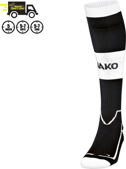 Jako Juve - Sportsokken - Algemeen - Maat 43 - 46 - Zwart;Wit