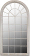 vidaXL - Tuinspiegel - rustiek - boogvormig - 60x116 - cm
