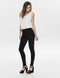 ONLY ONLPAOLA LIFE HW SK DNM AZG 132907 NOOS - Dames Jeans - Skinny - Regular waist - Binnenbeenlengte 75 cm - Maat L30