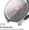imoshion Screenprotector - Geschikt voor Samsung Galaxy Watch 4 44mm - Full Cover Hard Case / Beschermend Hoesje - Zilver