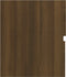 vidaXL - Wastafelkast - 80x38,5x45 - cm - bewerkt - hout - bruin - eikenkleur