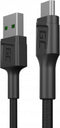 Green Cell KABGC23 - USB Micro-USB Kabel - Snel opladen 3.0 - Zwart