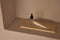 MOOISA - Dienblad S - Travertine 10x25cm - rond marmer dienblad - vierkant marmer dienblad - decoratie schaal - tapasplank - serveerplank