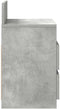 vidaXL - Nachtkastjes - 2 - st - met - 2 - lades - 40x33x60 - cm - betongrijs