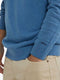 McGregor Trui - Merino Blend - Regular Fit - Lichtblauw - M (8720688698369)
