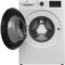 Beko B3DT58447W - Wasdroogcombinatie - 5 kg wassen en drogen - 8 kg wassen - Wit