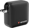 Verbatim Mini GaN Charger - Reislader 165W - 4-poorts USB-A en USB-C - Zwart