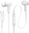Belkin Rockstar USB-C - In-ear oordopjes - Microfoon - Wit