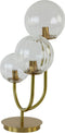 Light & Living Tafellamp Magdala - Glas/Goud - 3L - Modern