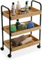 Trolley bamboe - Trolley - Bamboe trolly - Trolley voor wasmiddel - Organize trolley - Keuken trolley