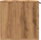 vidaXL - Kattenbakkast - 80x50x45 - cm - bewerkt - hout - artisanaal - eikenkleurig
