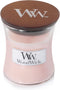 WoodWick Geurkaars Mini Coastal Sunset - 8 cm / ø 7 cm - Geurkaars in Glas - Houten Lont