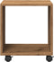 vidaXL - Rolkast - 37x33x42,5 - cm - bewerkt - hout - artisanaal - eikenkleurig