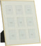 J-Line fotolijst Passe Partout 9 Stuks - metaal - goud