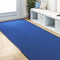 vidaXL - Deurmat - Wasbaar - Blauw - 120x350 - cm