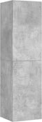 vidaXL - Tv-meubels - 2 - st - 30,5x30x110 - cm - bewerkt - hout - betongrijs