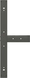 vidaXL - Eettafelpoten - 2 - st - T-vormig - 90x35x(72-73) - cm - staal - antraciet