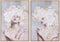 Schilderij Home ESPRIT Blommor Modern 70 x 3,5 x 100 cm (2 Stuks)