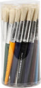 Kwasten voor Kinderen, b: 15 mm, l: 19 cm, 30 stuks