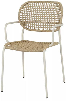 Eurofleur aanbieding - Bowen stoel oyster/natural