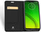 Dux Ducis Premium Book Case Motorola Moto G7 Power Hoesje Zwart