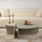 Hanah Home Orion - Houten salontafel - 90 x 60 x 30 cm - Essengroen