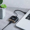 Baseus Square round - USB Hub 4-in-1 - 3x USB 2.0 en 1x USB 3.0 - Zwart