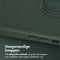 Accezz MagSafe Leather Backcover - iPhone 14 Pro Max - Echt leer - Donkergroen