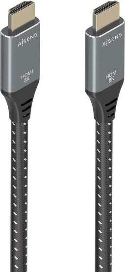 AISENS A150-0878 HDMI kabel 10 m HDMI Type A (Standaard) Zwart, Grijs