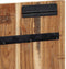 vidaXL - Hoofdbord - 120 - cm - massief - acaciahout